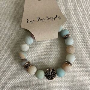 BOGO Eye Pop Supply Earthy Tones Beaded Bracelet